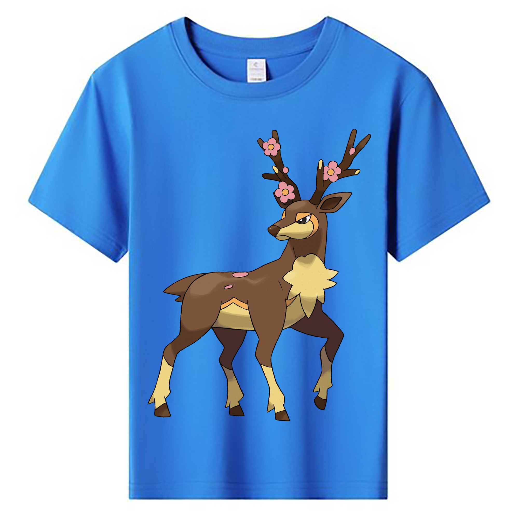 （画像用） ポケットモンスター Pokémon 綿100％キッズTシャツ（フロントプリント）
